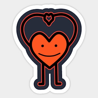 Love icon character Sticker